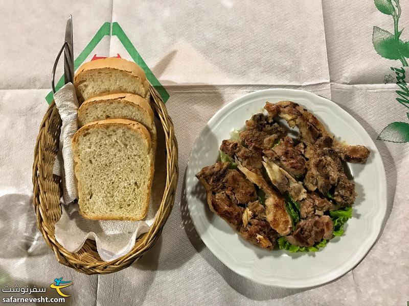  شام من خوراک بره به قیمت ۷۰۰ لک آلبانی
