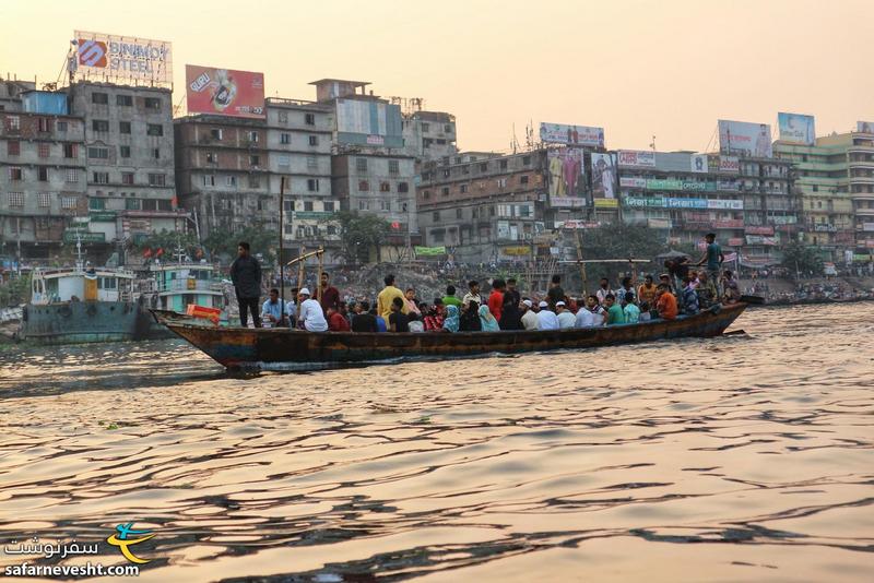 رودخانه بوریگنگا در داکا پایتخت بنگلادش