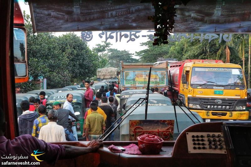 وضعیت جاده های بین شهری بنگلادش
