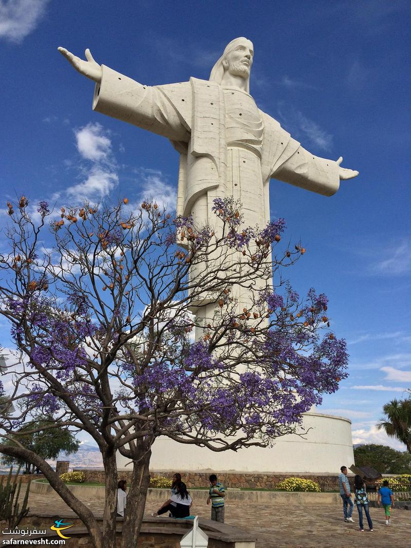  بلندترین مجسمه مسیح در آمریکای جنوبی