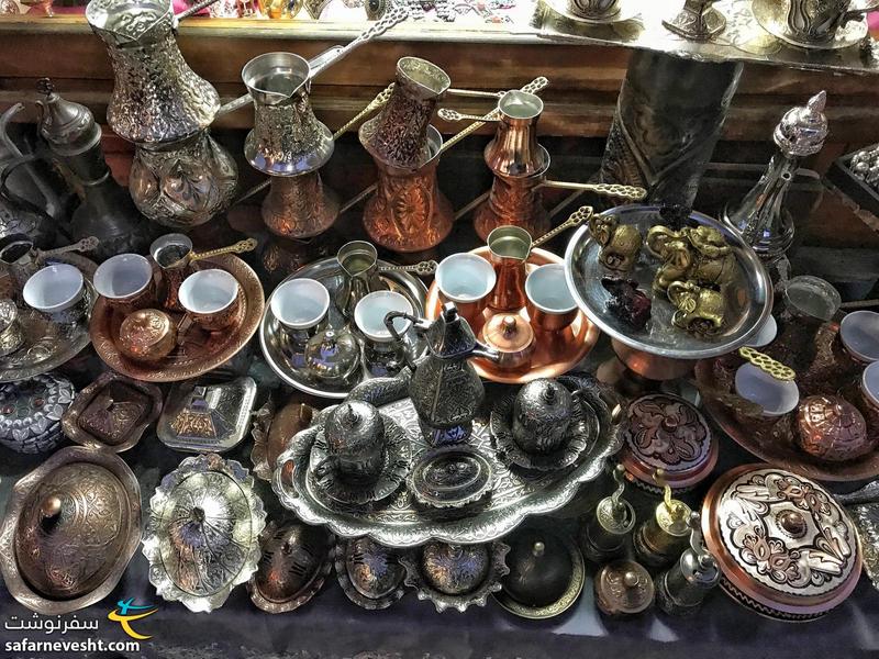 Copperware, specially these Bosnian coffee making tools, are among Sarajevo souvenirs
