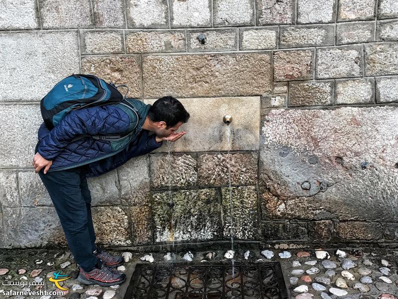 People in Sarajevo believe if someone drinks this water that comes from Gazi Husrev-bey Mosque, he/she will return to Sarajevo again. I drank from this every time I passed by ðŸ˜Ž