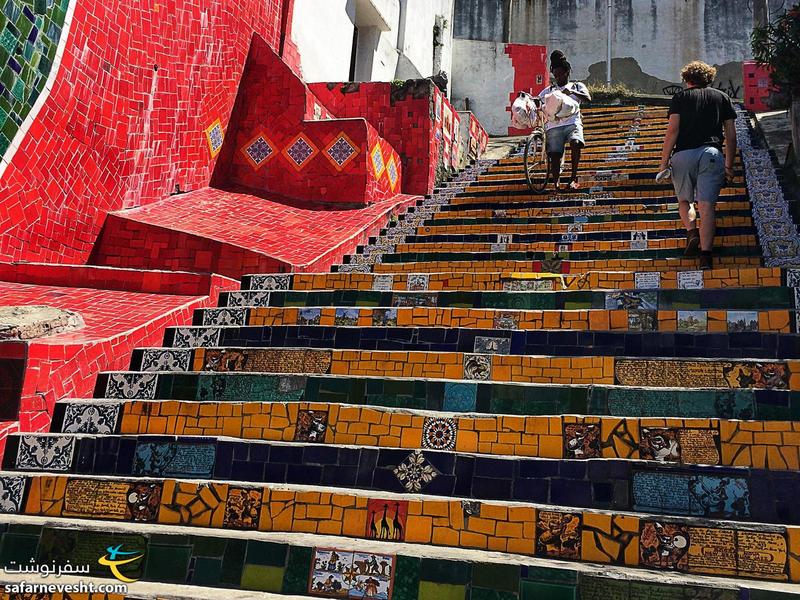 پله های سلارون شهر ریو