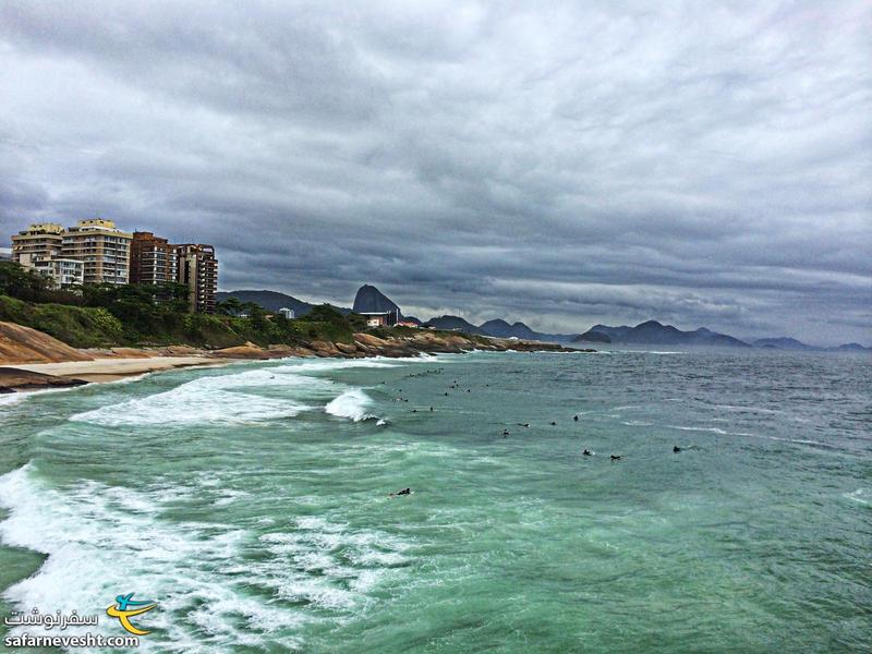 موج سواران برزیلی در کمین موج