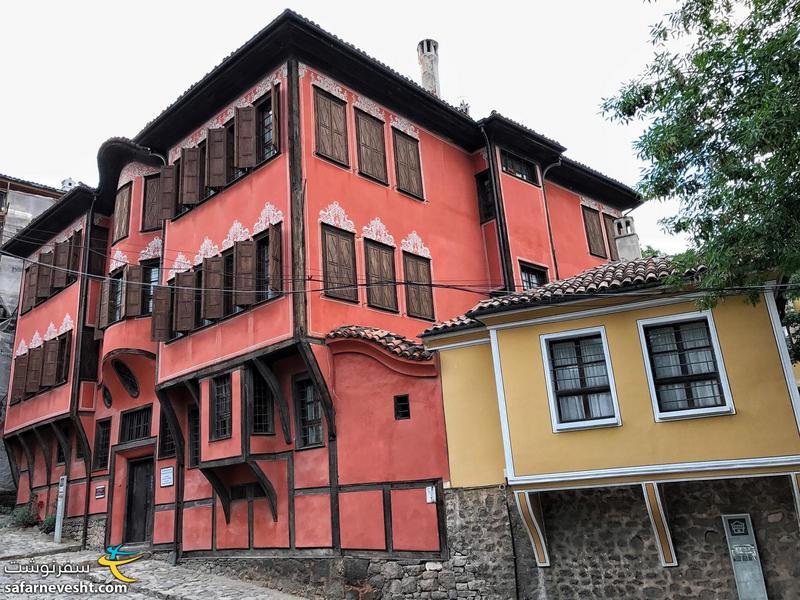 خانه های رنگی تاریخی دوران حکمرانی عثمانی ها در بلغارستان