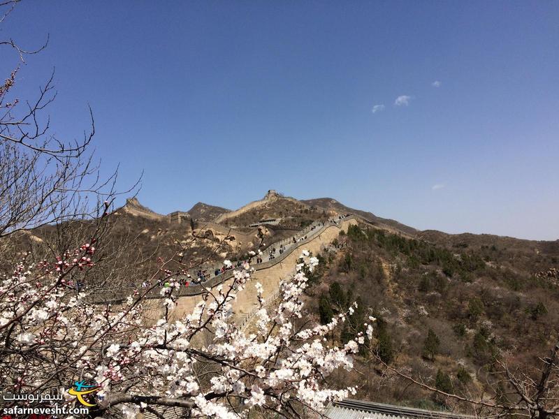  دیوار بزرگ چین در منطقه بادلینگ - فروردین ماه