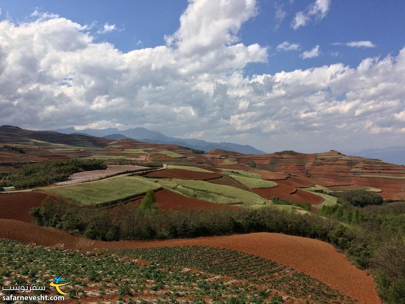 دونگ چوان سرزمین قرمز