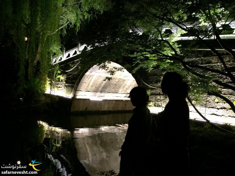 یکی از پل های دریاچه غربی شهر هانگجو
