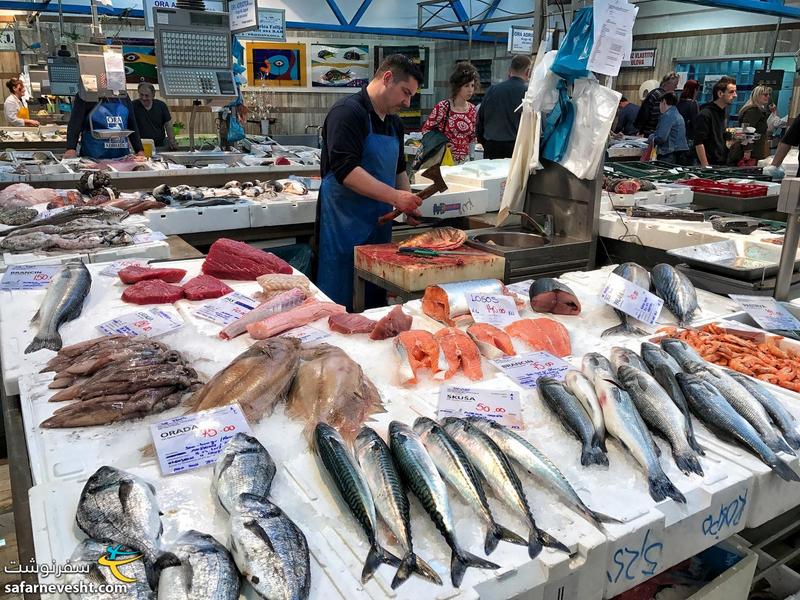 بازار ماهی فروش های زاگرب