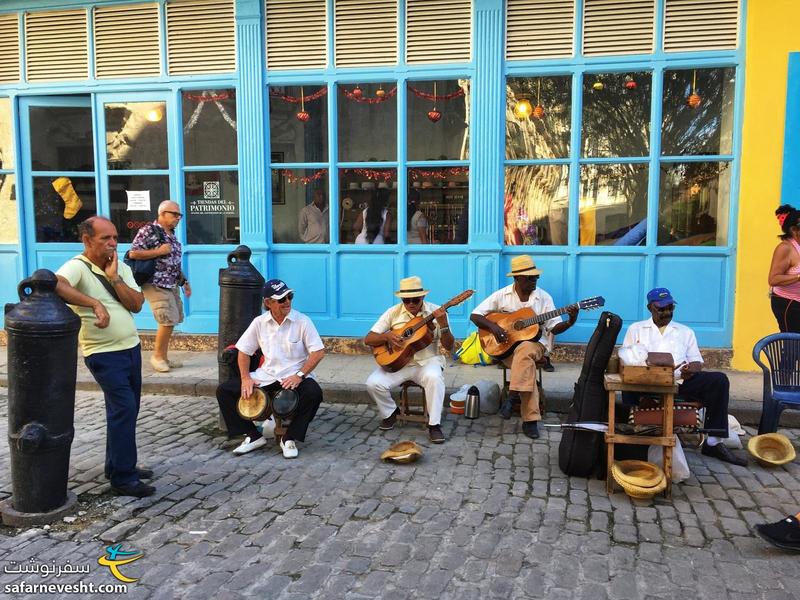 نوازنده های کوبایی