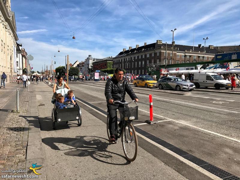 انواع دوچرخه در کپنهاگ