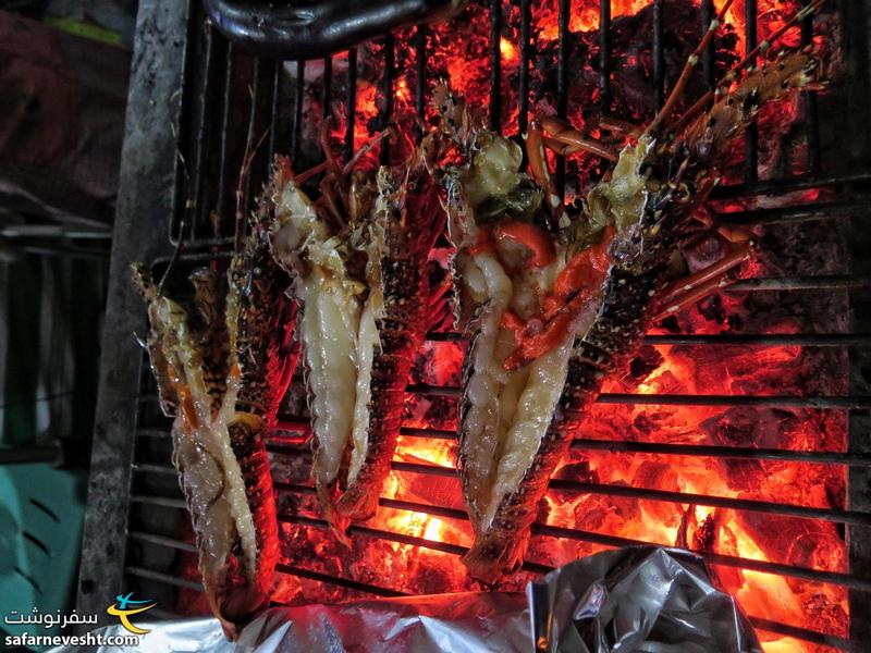 شام ما لابستر، یکی از معروفترین و لذیذترین غذاهای دریایی