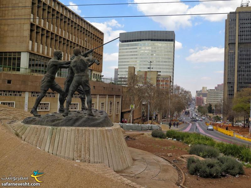 نمایی از شهر ژوهانسبورگ