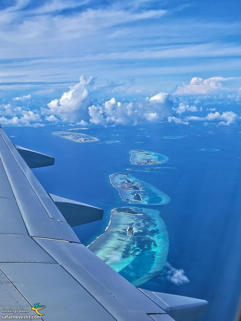 مالدیو از بالا
