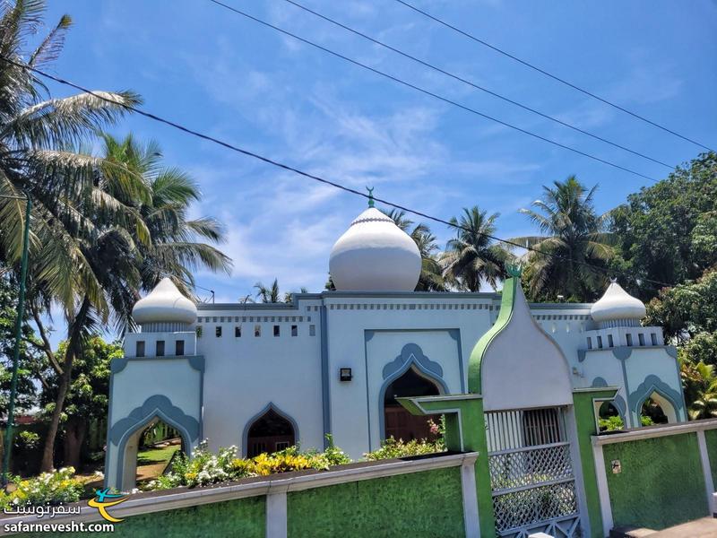 نمونه ای مساجد سریلانکایی ها در مسیر