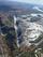 نمایی از رود زامبی زی و آبشار ویکتوریا از بالا