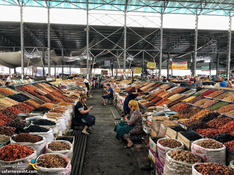 اوش بازار در بیشکک پایتخت قرقیزستان