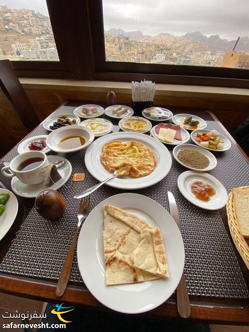 صبحانه در وادی موسی