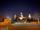 مسجد زیبای ملک حسین عمان در شب