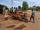 وسیله ای شبیه توک توک برای حمل و نقل بین روستاهای ساحل عاج