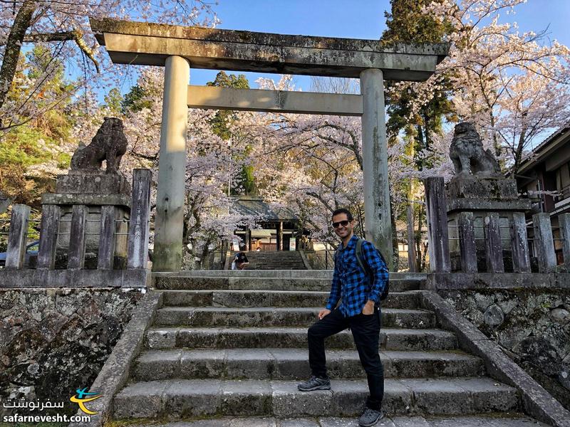 ورودی معبد هیداگوکوکو Hidagokoku shrine