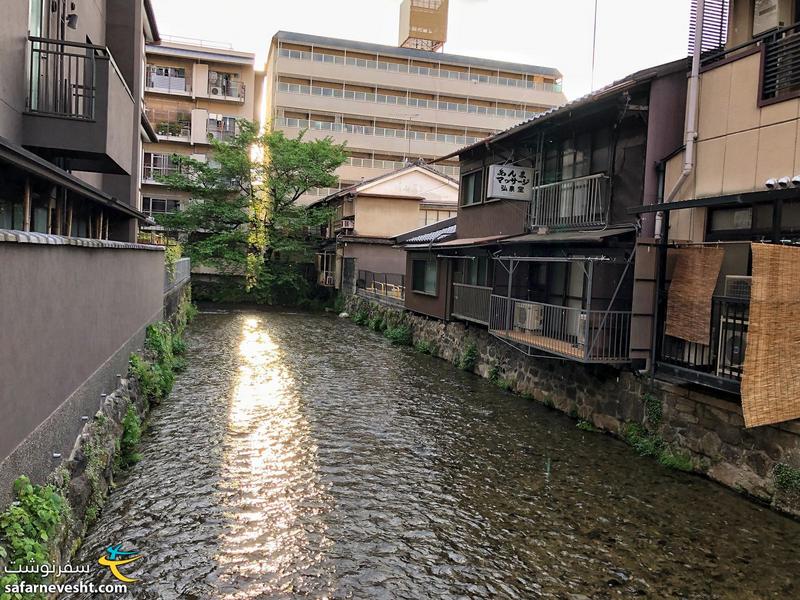 کیوتو نهرهای زیادی هم داره