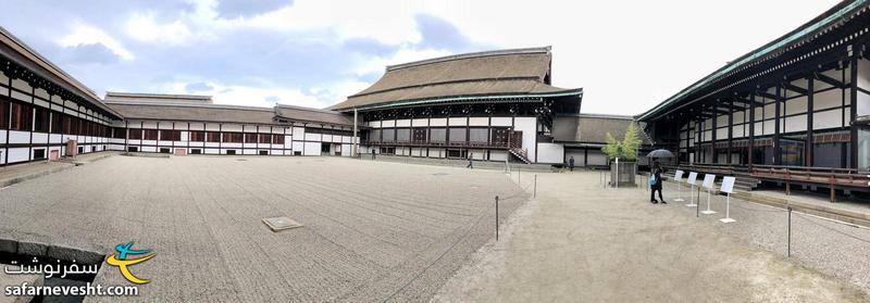 کاخ سلطنتی امپراطور در کیوتو ژاپن