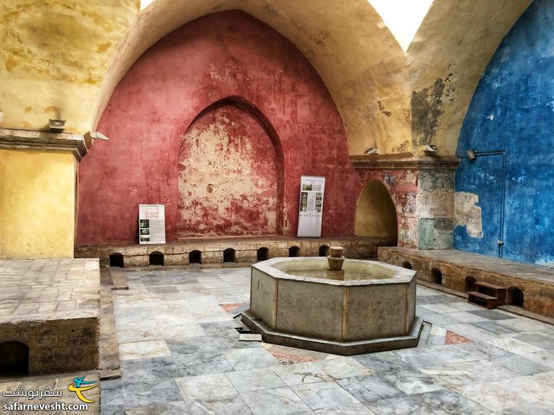 حمام قدیمی شهر مربوط به دوره تسلط عثمانی ها بر لبنان. بازدید از حمام رایگان بود