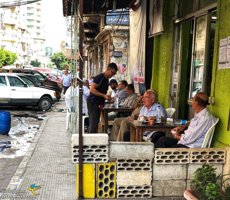 کافه ای در طرابلس