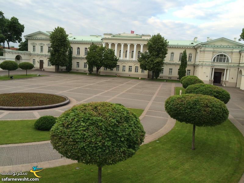 باغ کاخ ریاست جمهوری لیتوانی