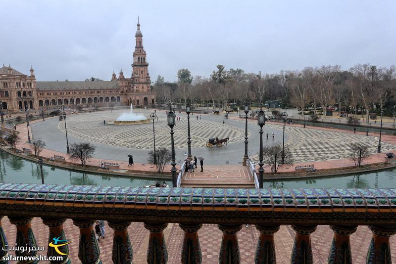 میدان اسپانیای سویا (Plaza de Espana, Seville)