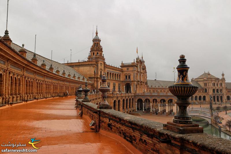 میدان اسپانیای سویا (Plaza de Espana, Seville)