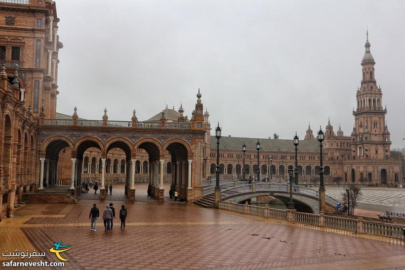 میدان اسپانیای سویا (Plaza de Espana, Seville)