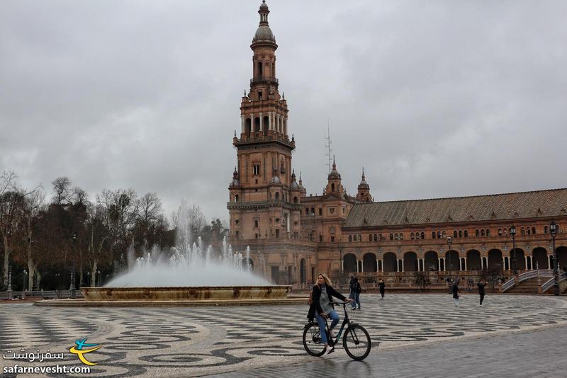 میدان اسپانیای سویا (Plaza de Espana, Seville)