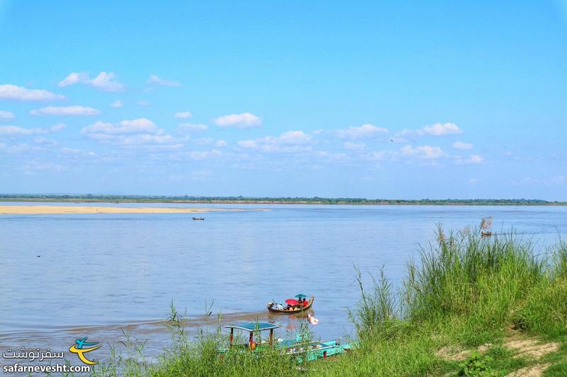 رودخانه ایراودی (Irrawaddy) باگان کشور برمه