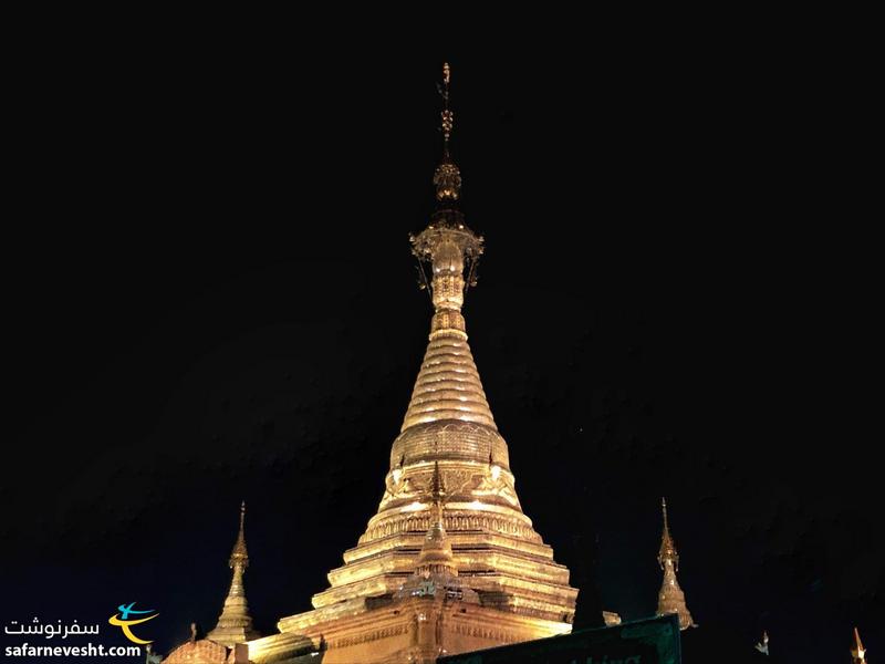 معبد Aung Chan Tha Zedi در شهر کالاو