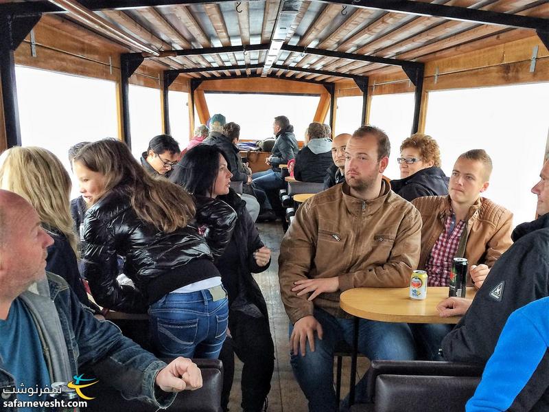 Dutch tourists on the boat with me and Hamid