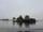 These three houses formed an island and didn't even have a bridge