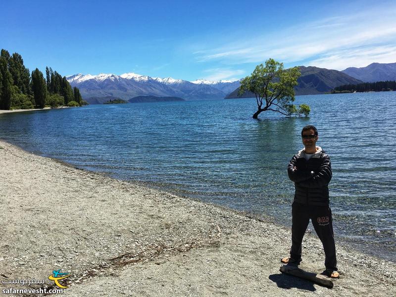 دریاچه واناکا در نیوزیلند