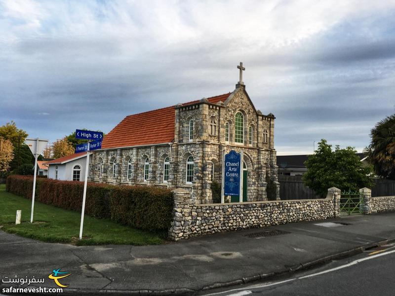 کلیسای سنگی شهر موتوکا نیوزیلند