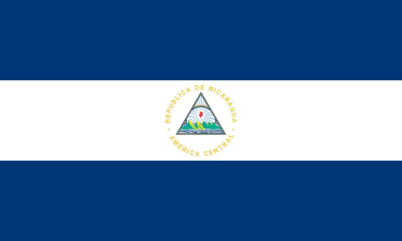 پرچم نیکاراگوئه