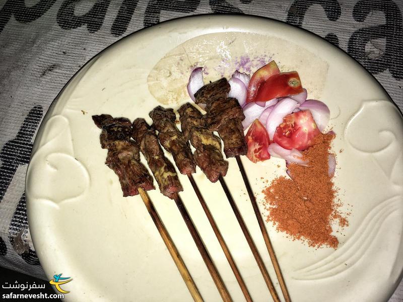 پنج سیخ کباب بز آخرین شام من در نیجر