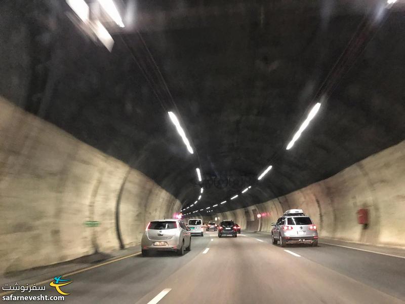 تونل های اسلو پایتخت نروژ