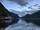 دریاچه بانداک نروژ ساعت ۱۱ شب
