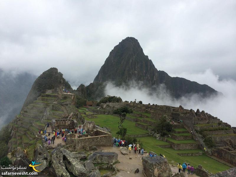 Machu Picchu and Huayna Picchu mountain