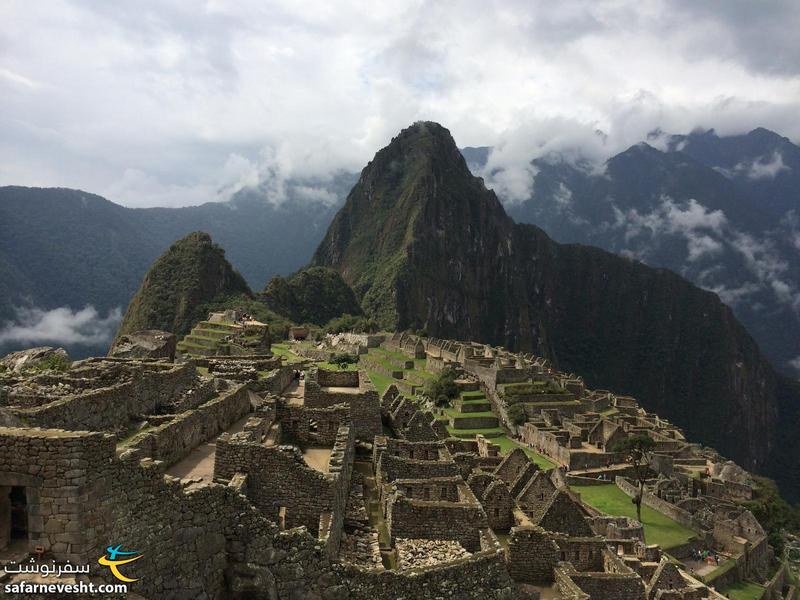 Machu Picchu and Huayna Picchu mountain