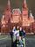 من به همراه میشل، الکساندار و فرزندانشون در میدان سرخ مسکو