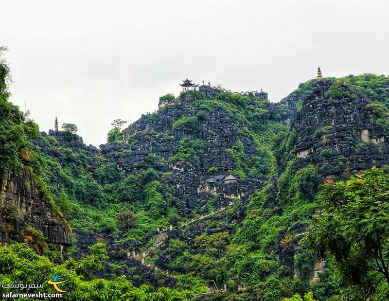 نمایی زیبا از غار موا و اژدها