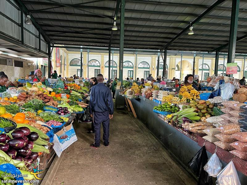 بازار میوه و تره بار شهر ماپوتو پایتخت موزامبیک